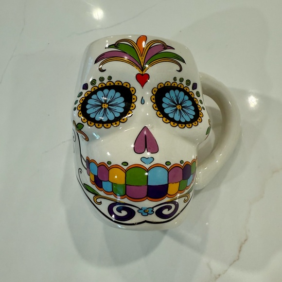 Gibson Sugar Skull Mexican Mug - Picture 1 of 7
